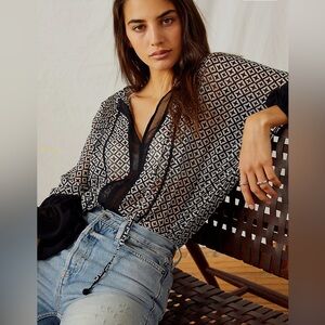 Free People Intimately Jolene Bodysuit New